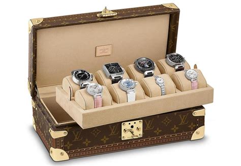 watch roll louis vuitton|louis vitton watch case.